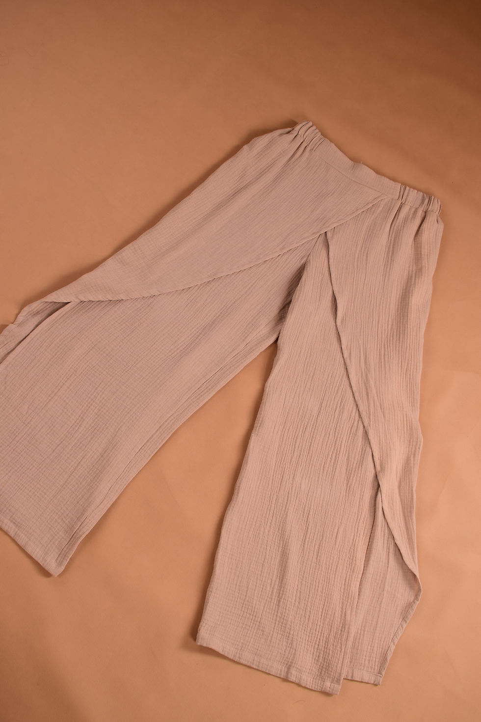 Zavinovací kalhoty z mušelínu