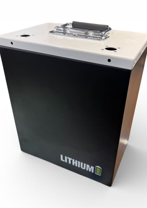 Compact 12V lithium battery cabinet 4 cell metal enclosure for solar UPS inverter applications, powder coated battery housing with easy cable access