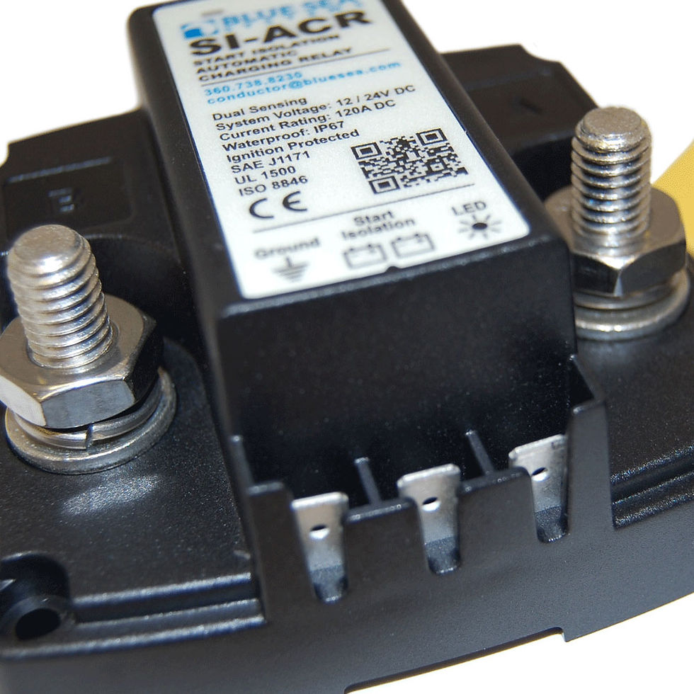 Thumbnail: BLUE SEA SI-ACR Automatic Charging Relay - 12/24V DC 120A