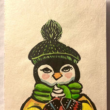Penguin Holiday Cards