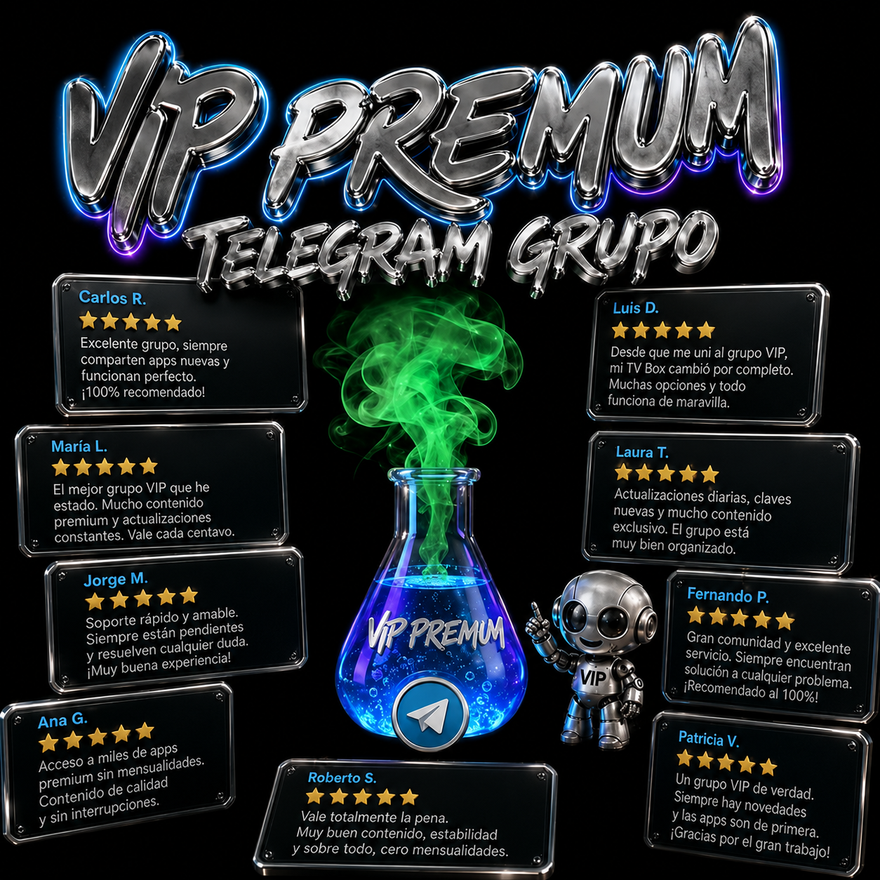 Acceso ilimitado Premium VIP Chat | Exclusive Telegram Group