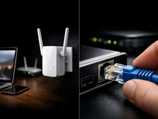 WiFi extender vs cable Ethernet: qué conviene