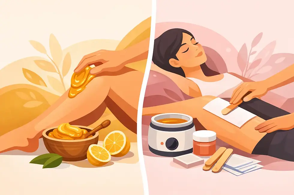 Sugaring oder Waxing - was passt zu Ihrer Haut?