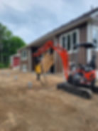 Helical Pier Installation with Kubota