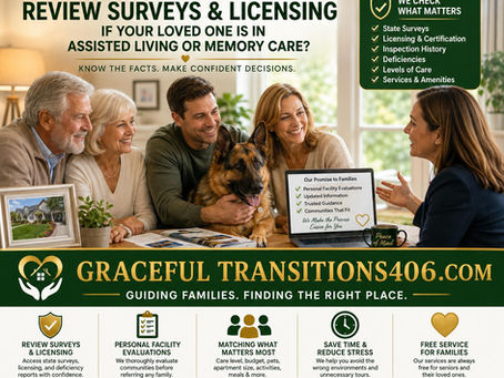 Montana Assisted Living & Memory Care: What Families Should Know About Surveys & Licensing