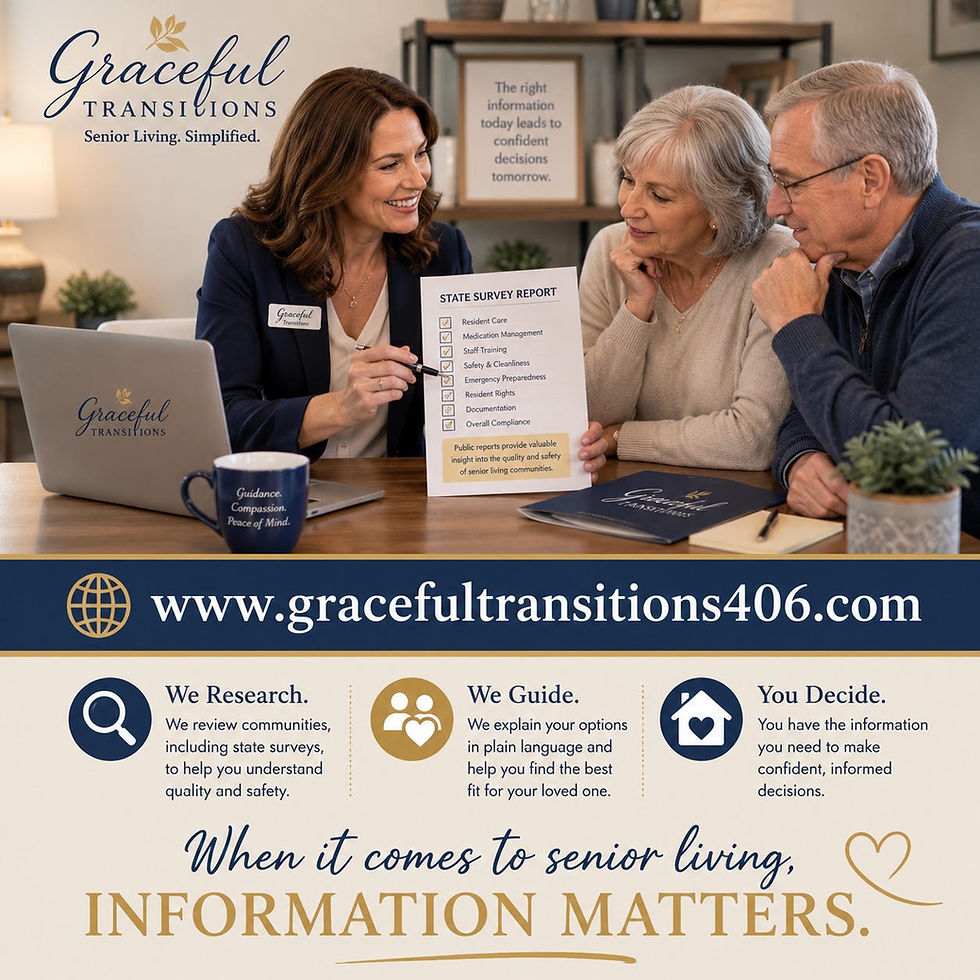 What State Surveys Can Tell You About an Assisted Living or Memory Care Community in Montana