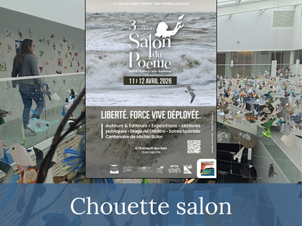 Chouette Salon du poème à Saint-Valéry-sur-Somme