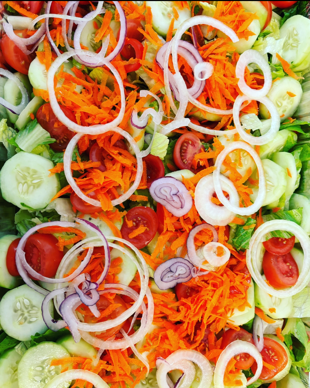 Arranged Food and Objects