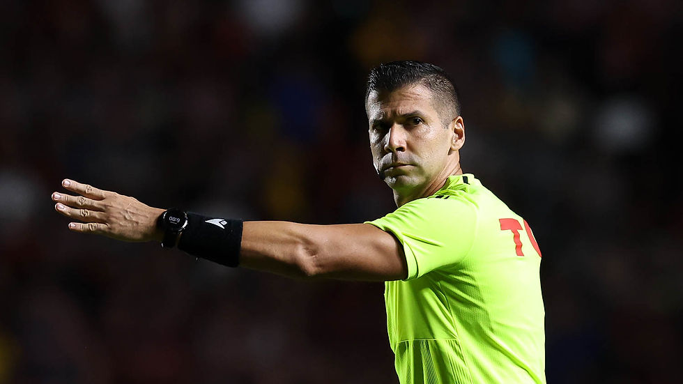 O pênalti marcado em favor do Palmeiras contra o Sport resultou no afastamento de Bruno Arleu de Araujo por tempo indeterminado. (Foto: Cesar Greco/Palmeiras)