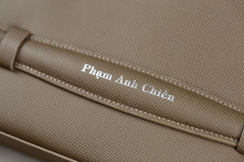 Thumbnail: Clutch Thang 1150 - da epsom cao cấp - chế tác thủ công