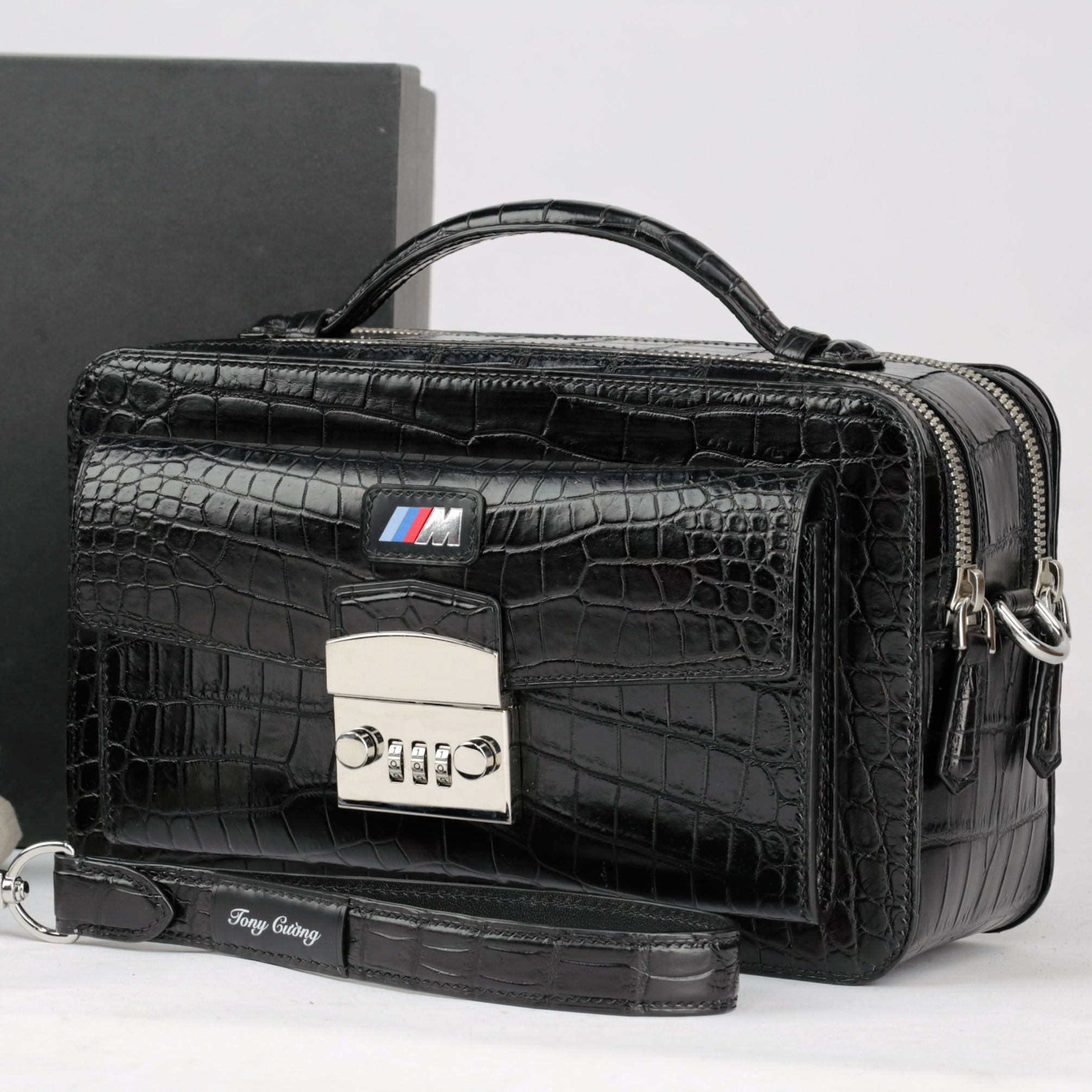 Clutch Cặp 1468 - da cá sấu cao cấp - chế tác thủ công