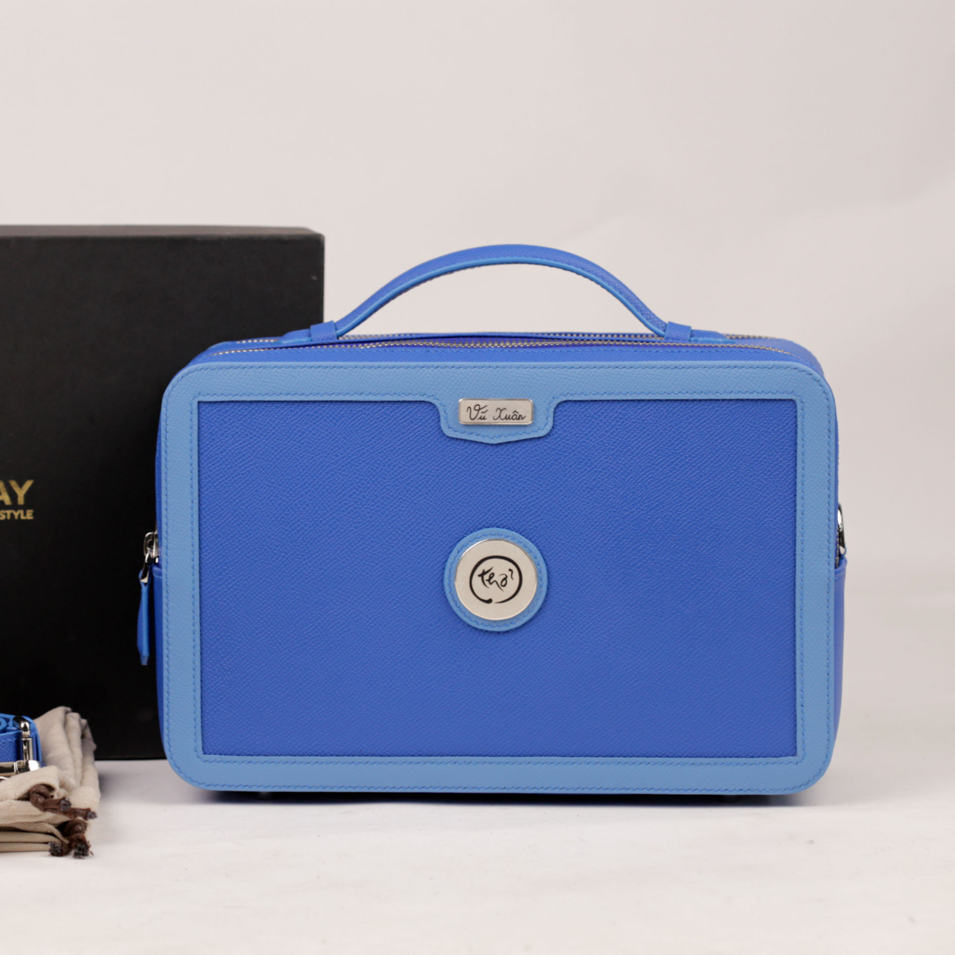 Clutch Cặp 1471 - da espom cao cấp - chế tác thủ công