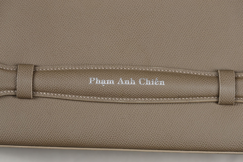 Thumbnail: Clutch Thang 1150 - da epsom cao cấp - chế tác thủ công