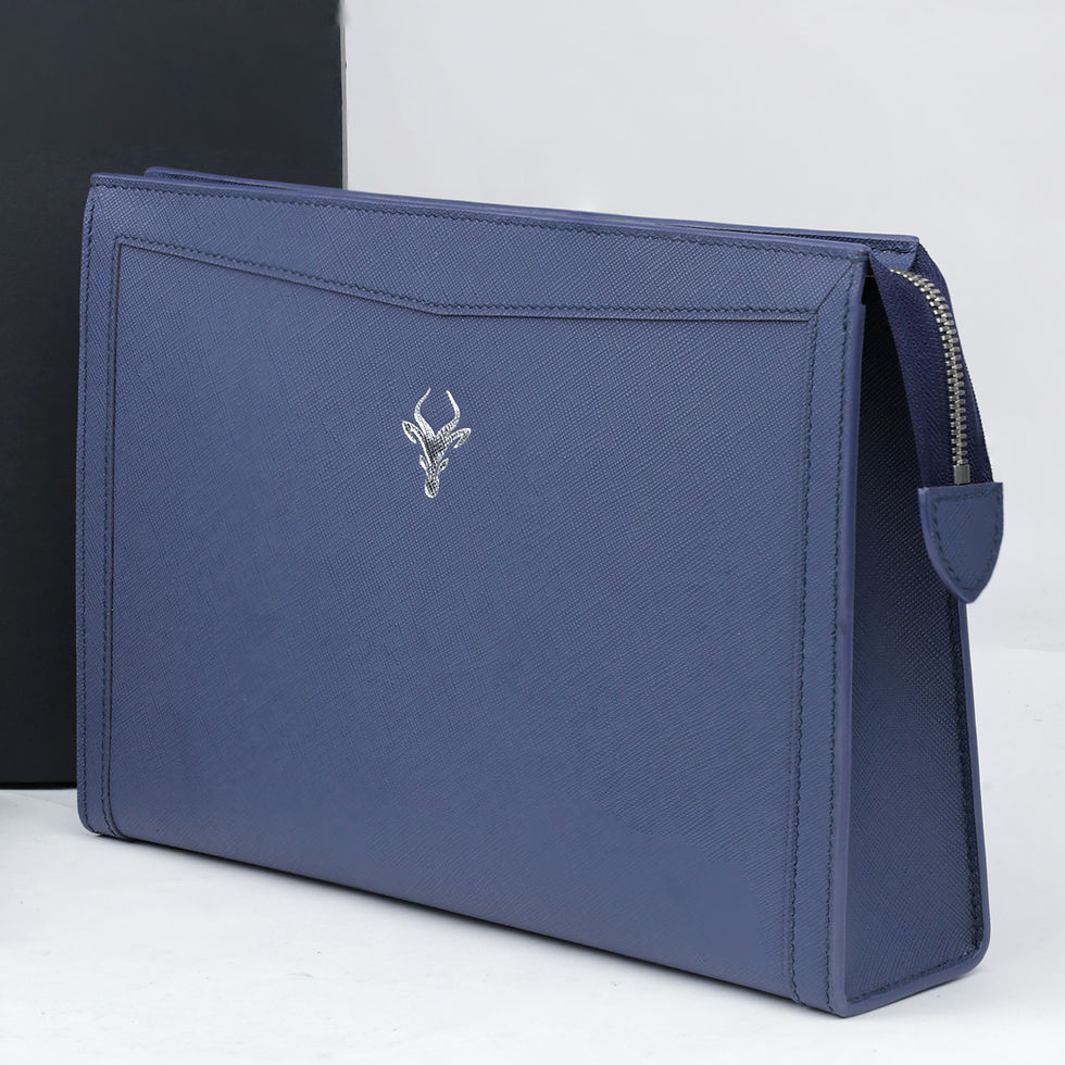Thumbnail: Clutch Thang 1498 - da safino cao cấp - chế tác thủ công