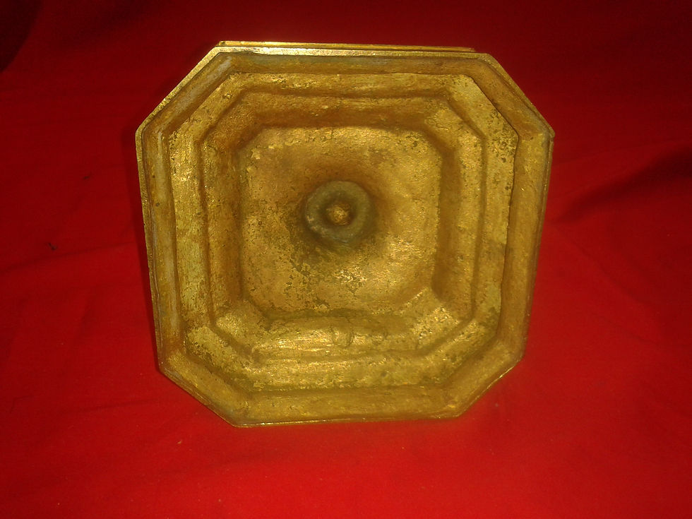 Miniatura: Candelabro de bronce 1 vela
