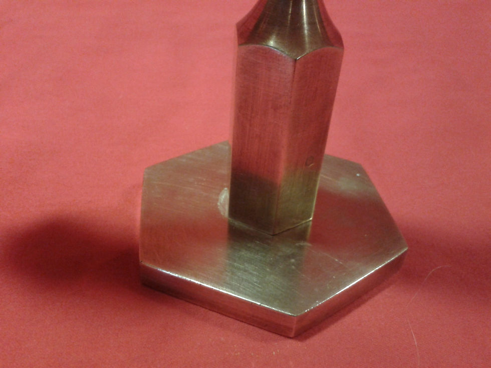 Miniatura: Candelabro sueco de latón