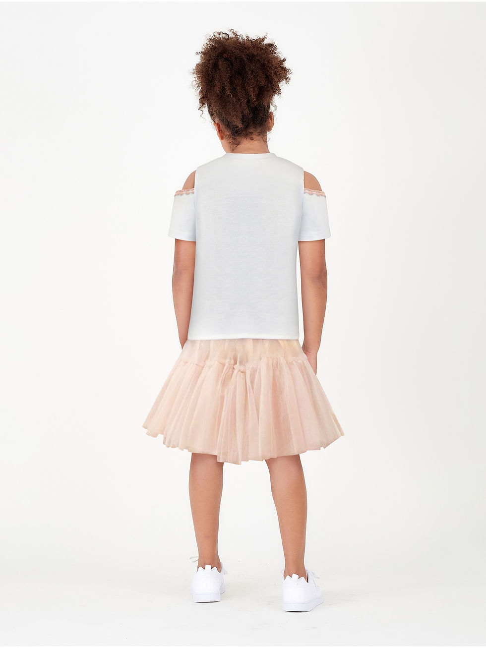 Thumbnail: Skirt&Blouse with Rabbit print (3-8yrs)