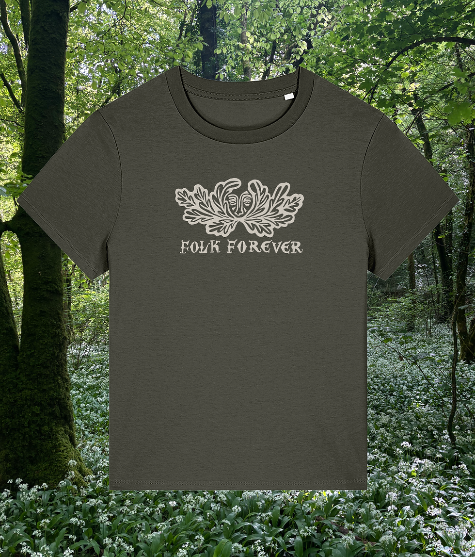 Thumbnail: Green Man Fitted Tee