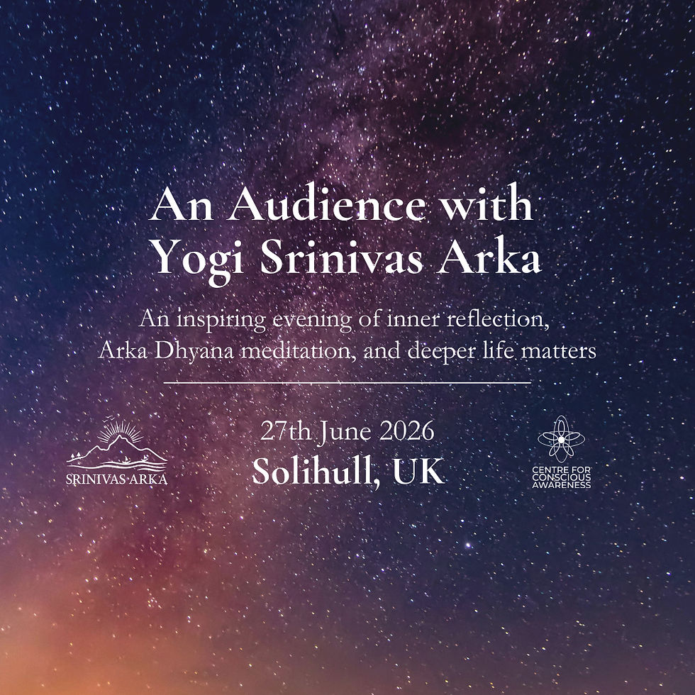 An Audience with Yogi Srinivas Arka