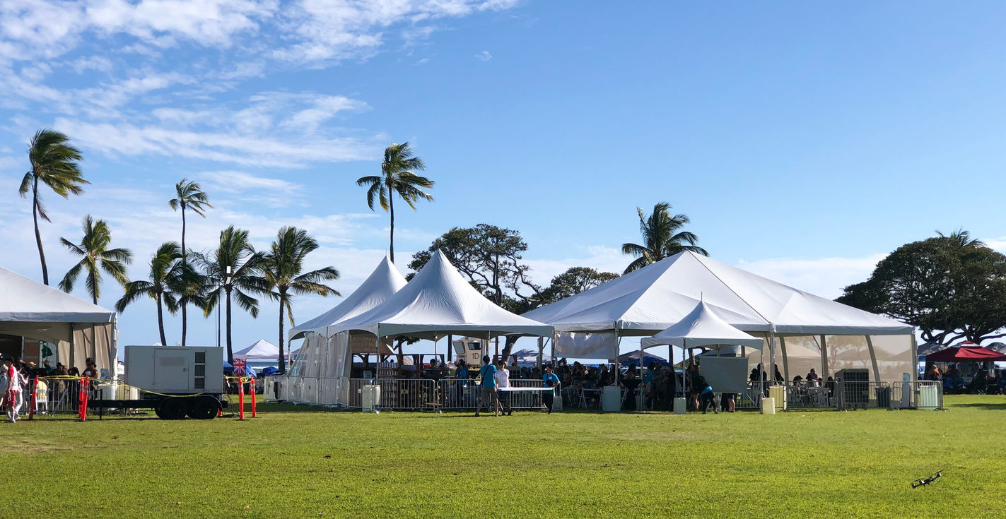 PHG Large Set Up for the Honolulu Lantern Festival