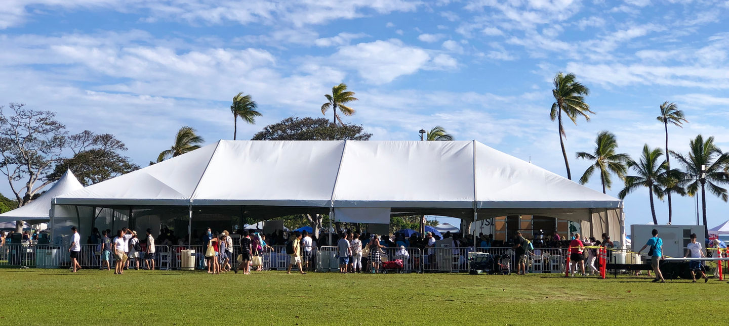 PHG 40'x80' White Track Tent