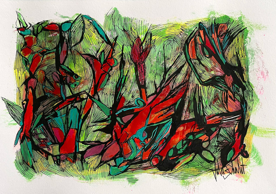 Original painting by Julie Schalit