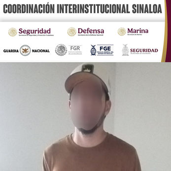 En Culiacán, el Grupo Interinstitucional detiene a civil con orden de aprehensión por violencia familiar