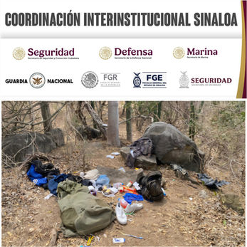 En el municipio de Mazatlán, Grupo Interinstitucional asegura cartuchos y equipo táctico