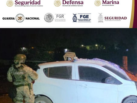 En Navolato, Grupo Interinstitucional recupera vehÃculo robado