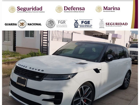 Grupo Interinstitucional recupera 3 vehículos en distintos hechos en Culiacán