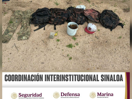 En Culiacán, Grupo Interinstitucional asegura y destruye artefactos explosivos