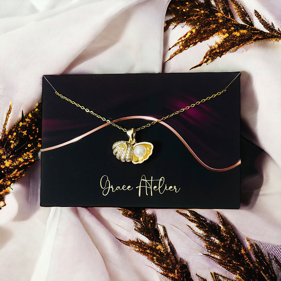 Two-way Sea Shell Necklace