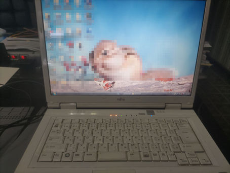 富士通 NF/B40 Windows Vista SSD換装作業