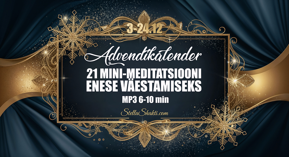 ADVENDIKALENDER – MAAGILINE RÄNNAK OMA VÄE TAGASI TOOMISEKS