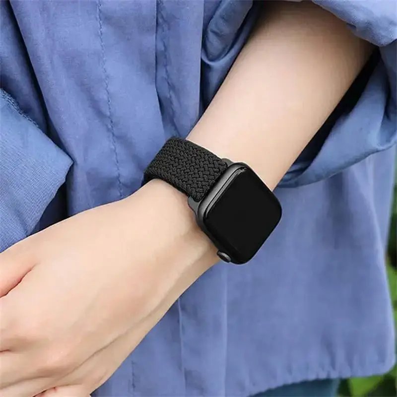 Miniatura: Band for Apple Watch Strap 44mm 40mm 45mm 41mm 42mm Ultra 49mm Correa Braided