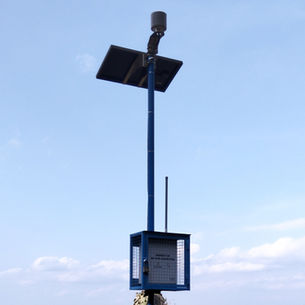 Instalasi Air Quality Monitoring System di Kalimantan Timur untuk Memantau Kualitas Udara dan Kebakaran Lahan