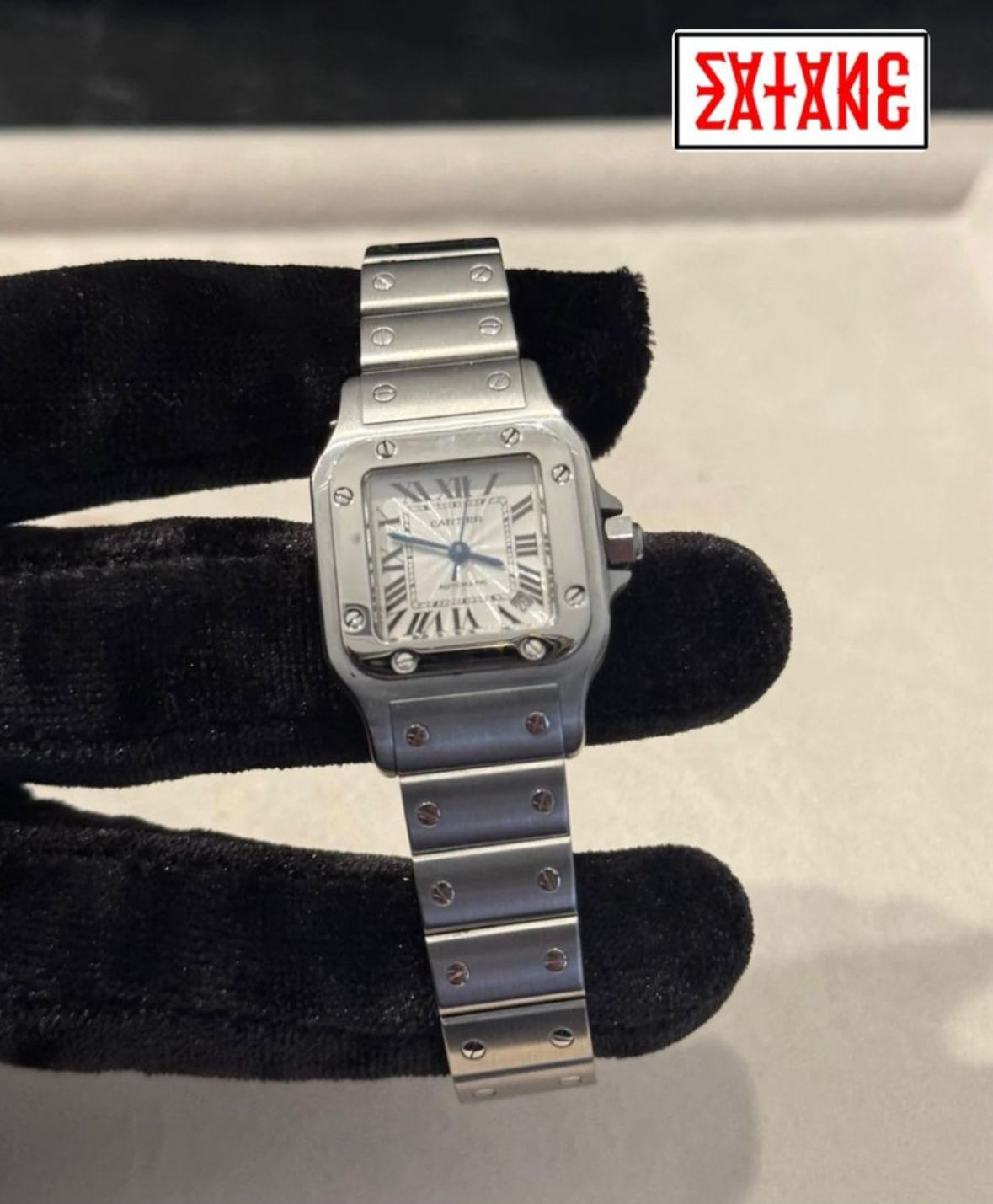 Reloj Cartier Santos Mini 28mm