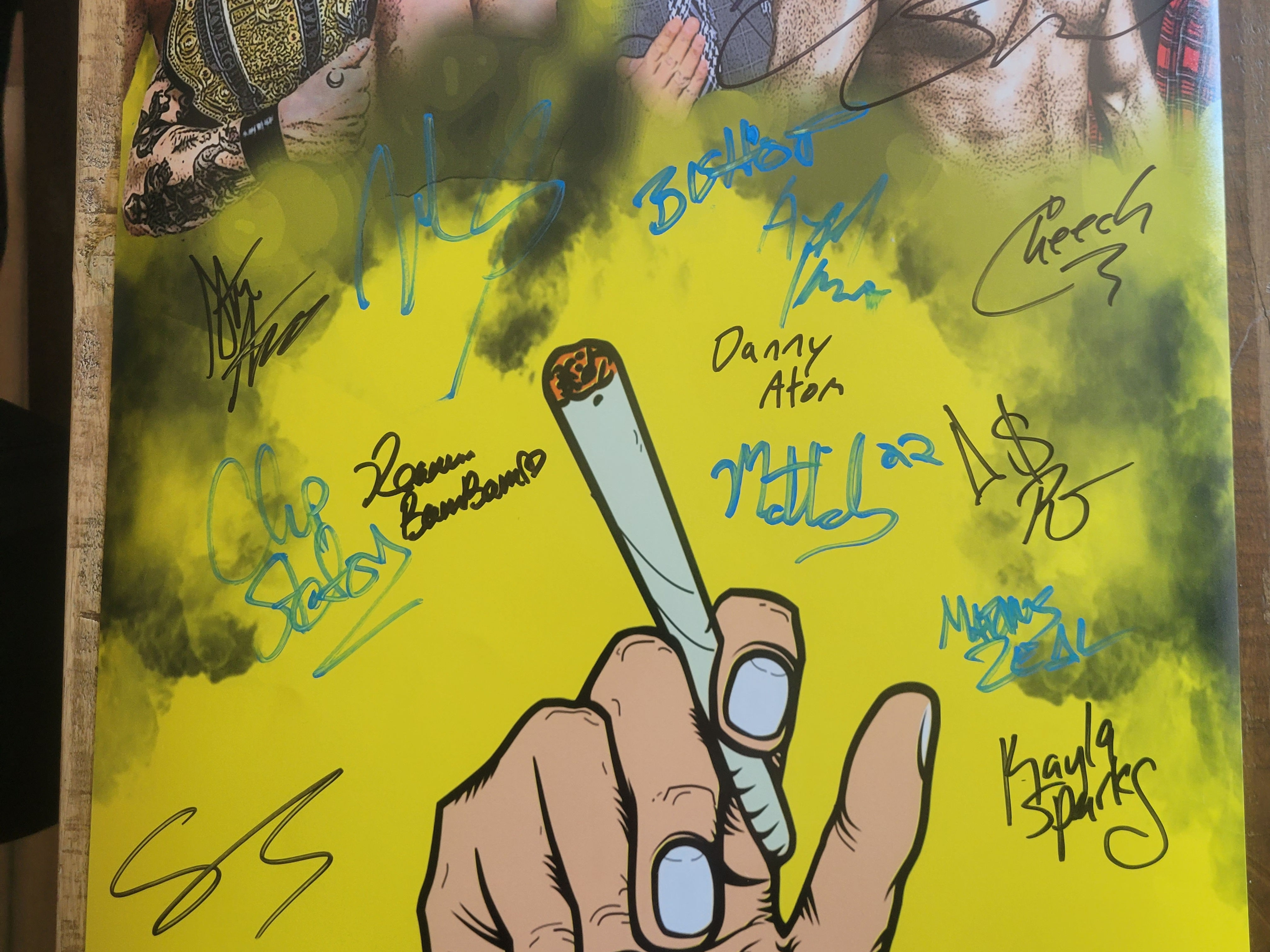 Still Smokin Signed Limited Poster