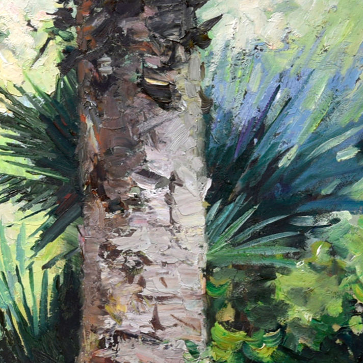 縮圖：THE OIL PALM TREES, 2014 清晨时分的棕榈园 | RI YONG SONG 李勇松