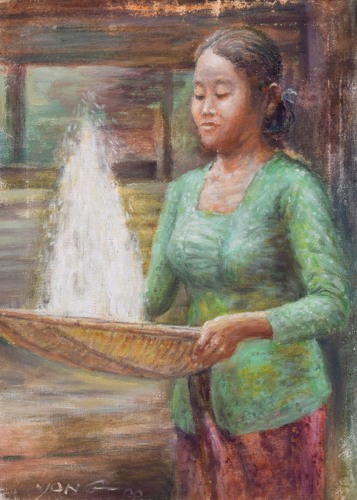 RICE SIEVING 筛米 | YONG KHEK CHEONG 杨克昌