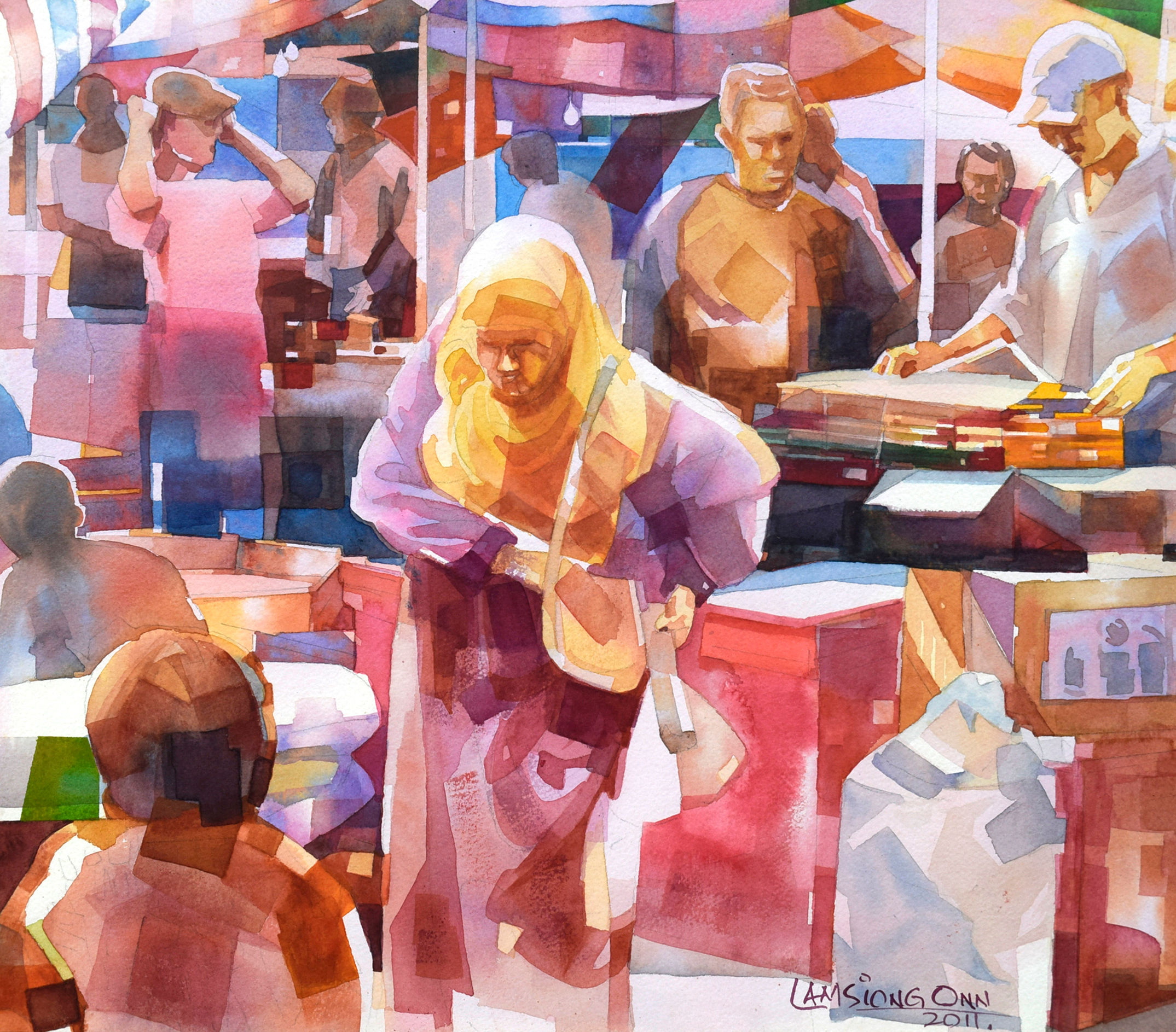 SUNDAY MARKET KUCHING, 2011
古晋市集的周日时光 | LAM SIONG ONN 蓝祥安