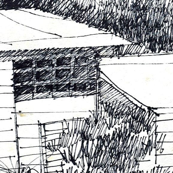 縮圖：DRAWING #65: HOUSES SERIES 素描 #65：房屋系列 | NG HON LOONG 吴汉龙