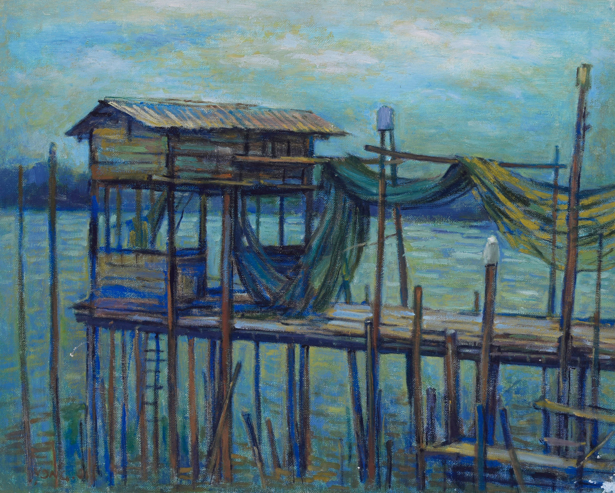 FISHING PIER 渔村码头 | YONG KHEK CHEONG 杨克昌