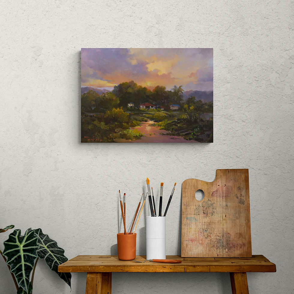 縮圖：故乡的晚霞 (2014) 李勇松