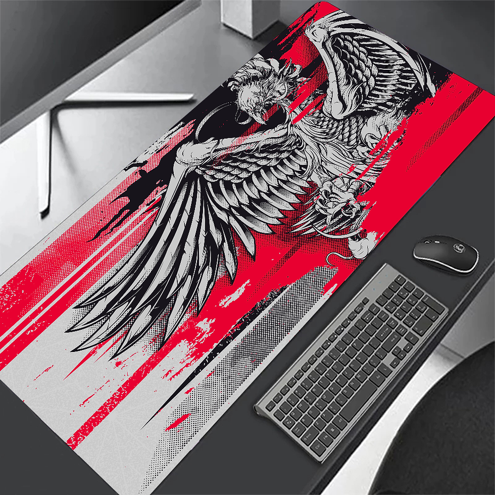 Thumbnail: Japanese Dragon Mat Mousepad Gamer Office Mat Mouse Pad Gaming Room Accessories 