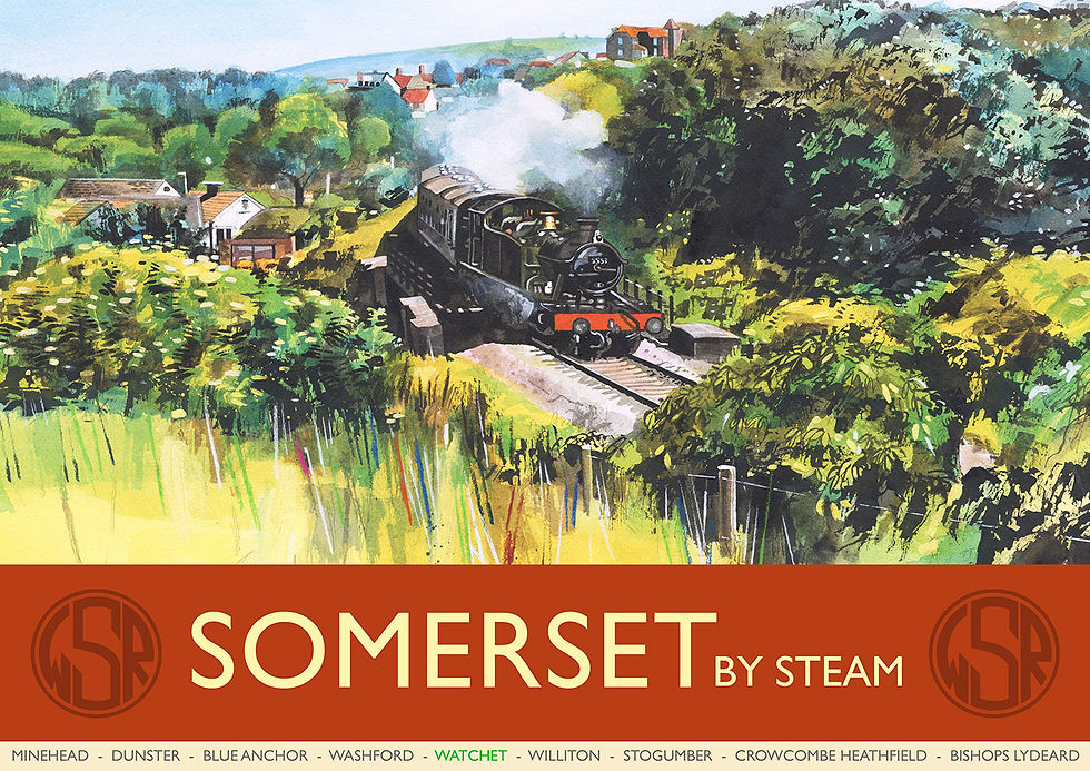 Thumbnail: WSR Postcard Collection B. (Pack A. Also Available)