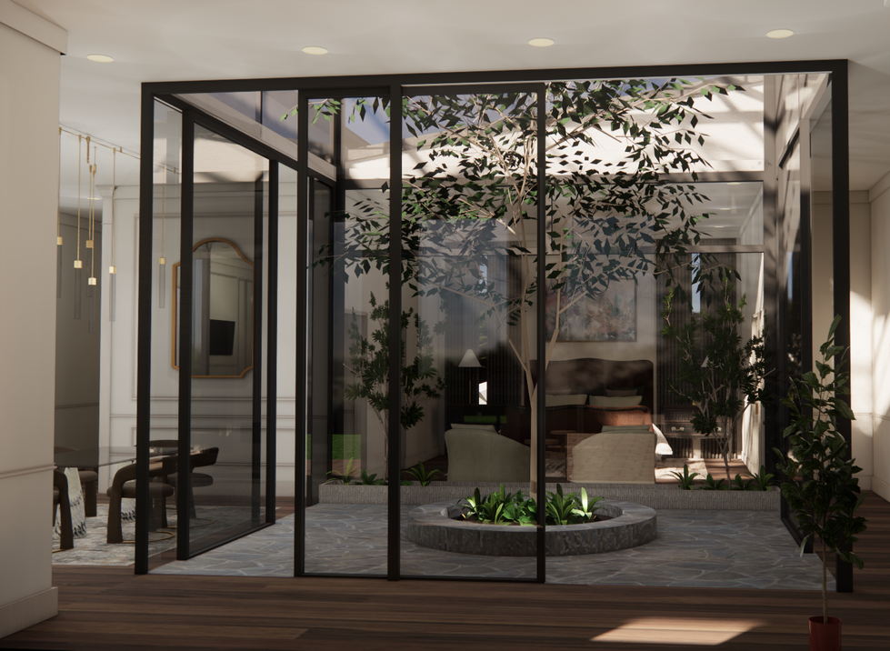 Modern Elegance Entrance
