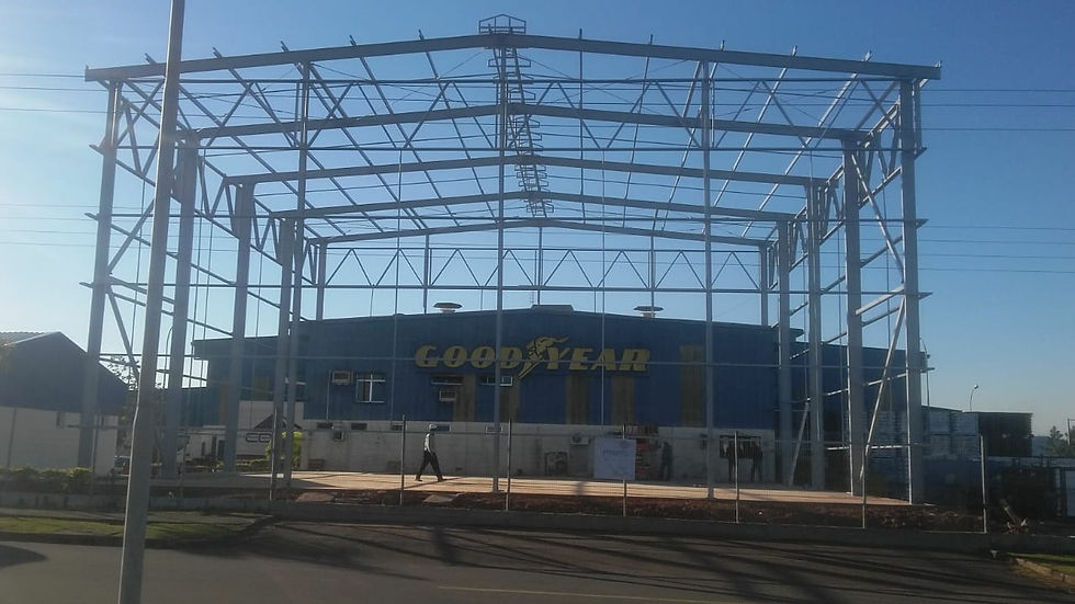 estrutura metalica poa goodyear