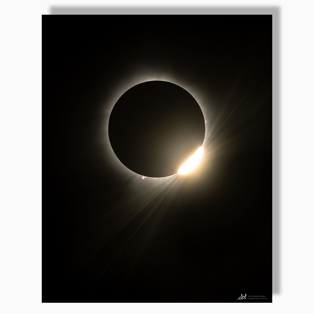 Éclipse - Bague à diamant