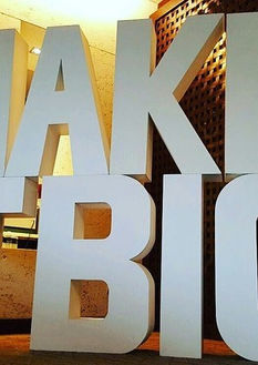 Lettres polystyrène XXL